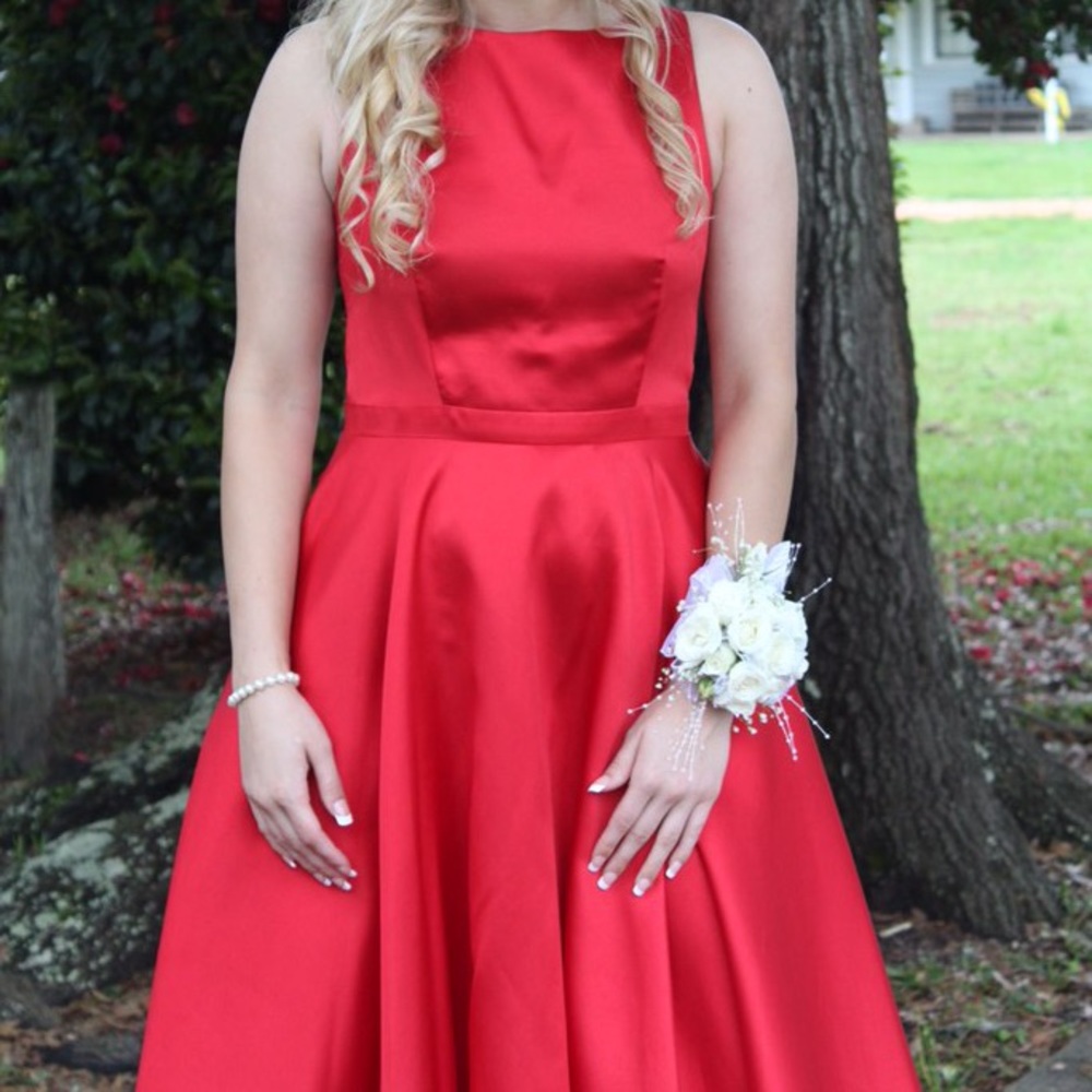 Red Prom Dress - Picture 2 of 3
